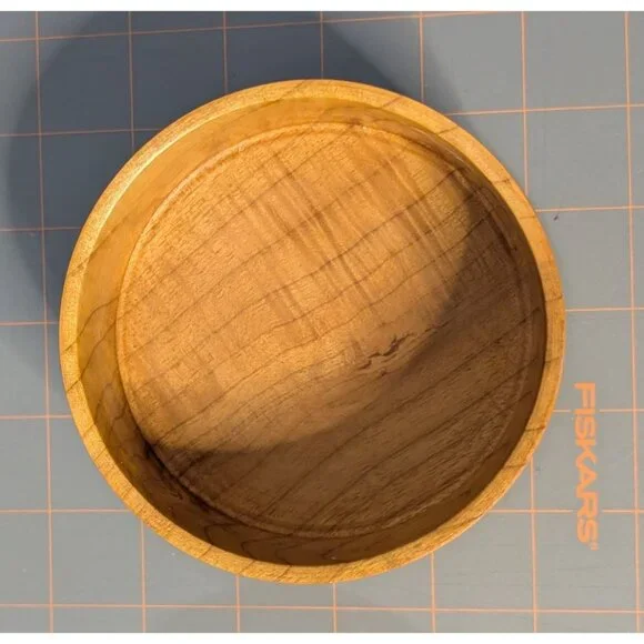 Handcrafted Wooden Trinket Box With Lid - Picture 5 of 12